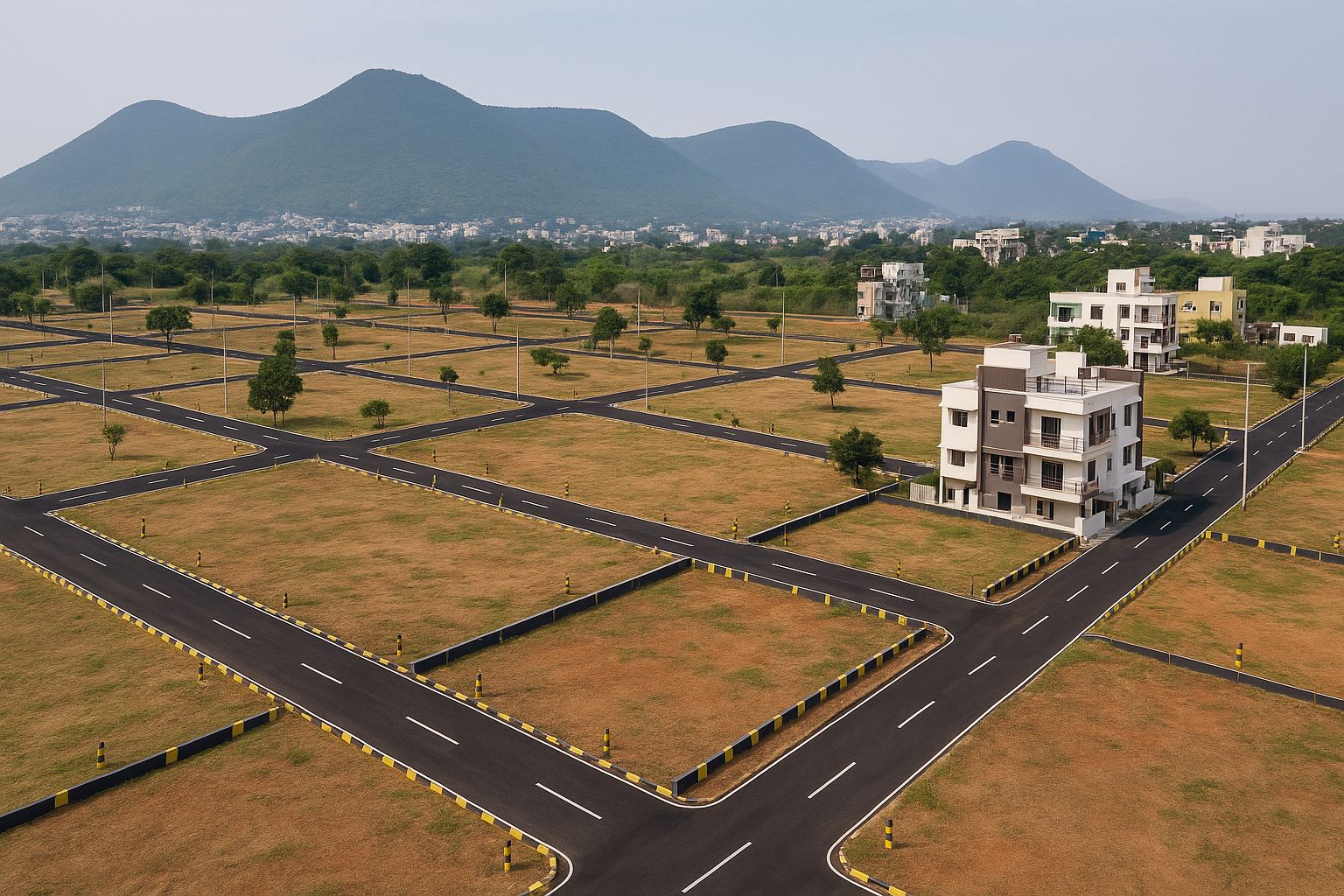 Sale of Plots & Liaisoning